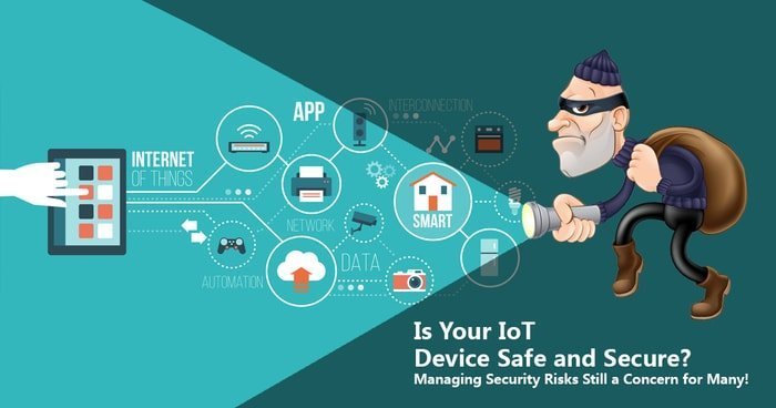 Robber looking for insecure IOT devices