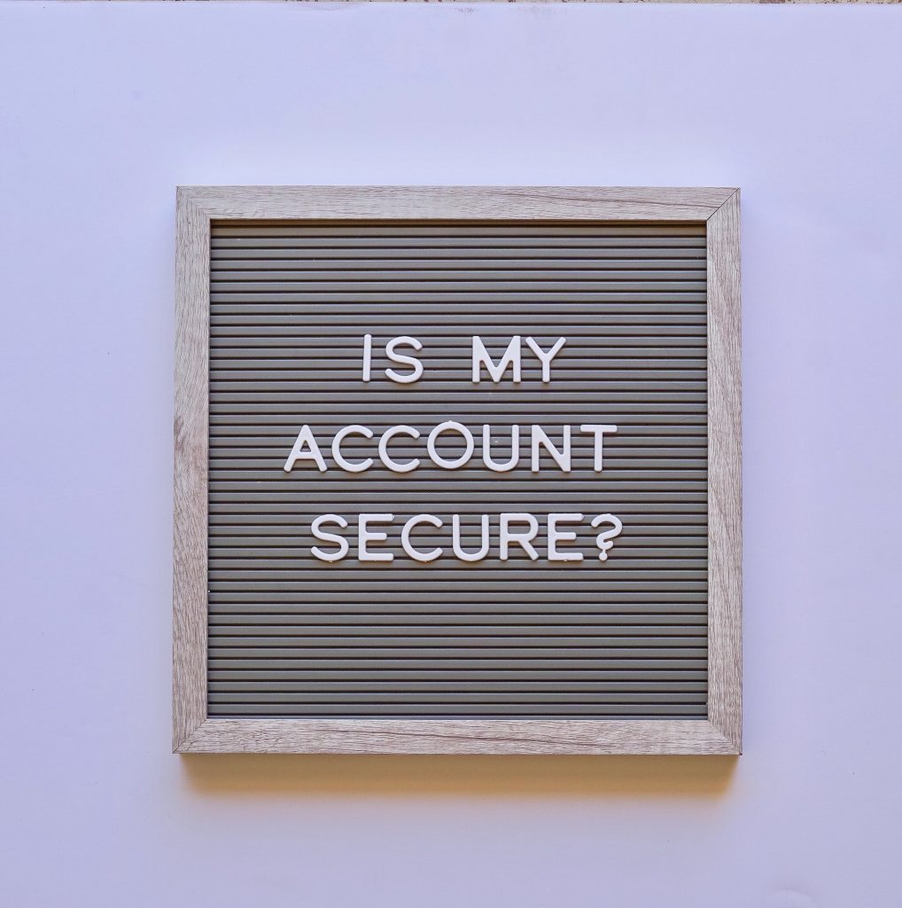 Is my account secure?